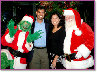 Santa & Grinch