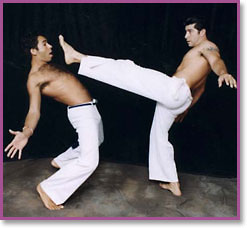 Brazilian Capoeira Dancers