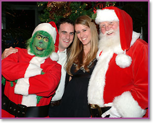 Grinch and Santa